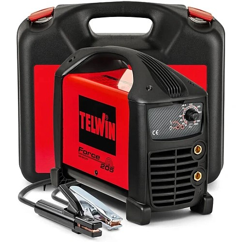 Сварочный аппарат Telwin FORCE 205 ACX PLASTIC CARRY CASE   