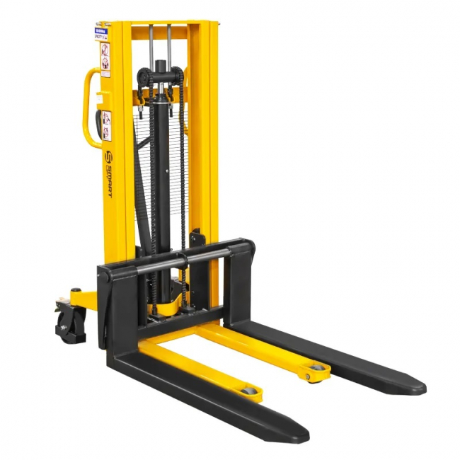 Ручной гидравлический штабелер SMARTLIFT (SMART)  SDA 1020 (1000 кг; 2 м; вилы 300-850 мм) арт.62-6013