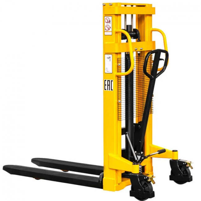 Ручной гидравлический штабелер SMARTLIFT (SMART)  SDA 1020 (1000 кг; 2 м; вилы 300-850 мм) арт.62-6013