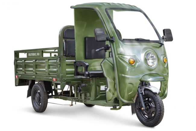 Грузовой электротрицикл Rutrike D4 NEXT КАБИНА 1800 60V1200W Грузовой электротрицикл Rutrike D4 NEXT КАБИНА 1800 60V1200W