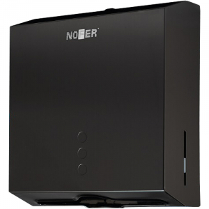 Диспенсер для бумажных полотенец Nofer из стали черный арт.04006.N Диспенсер для бумажных полотенец Nofer из стали черный арт.04006.N