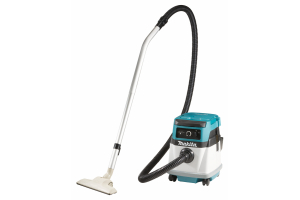 Аккумуляторный пылесос  Makita DVC150LZ LXT 2x18В, гибридный (AC/DC), 2100л/мин, 90мбар, 15/12л, сух/влажная арт.DVC150LZ