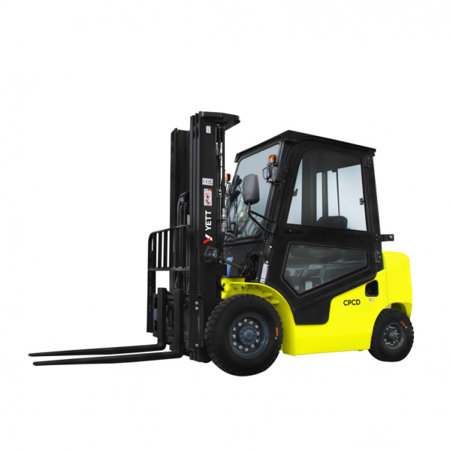 Дизельный погрузчик с кабиной  YETT CPCD18-XCK2-M350-3W-K арт.CPCD18-XCK2-M350-3W-K