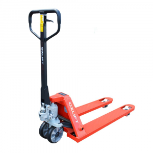 Ручная гидравлическая тележка OXLIFT OX25P-RU Premium 2500 кг, резина арт.791206 Ручная гидравлическая тележка OXLIFT OX25P-RU Premium 2500 кг, резина арт.791206
