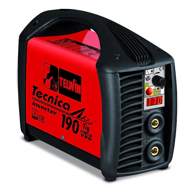 Сварочный аппарат c инвертором для сварки Telwin  TECNICA 190 TIG DC-LIFT VRD