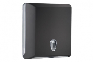 Диспенсер для бумажных полотенец Nofer Black арт.04031.N Диспенсер для бумажных полотенец Nofer Black арт.04031.N