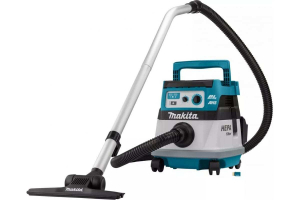 Аккумуляторный пылесос Makita  DVC867LZX4  LXT BL 2x18В, 2400 лмин,110мбар,8л,сух.,selfcleaning,HEPA,AWS  арт.DVC867LZX4
