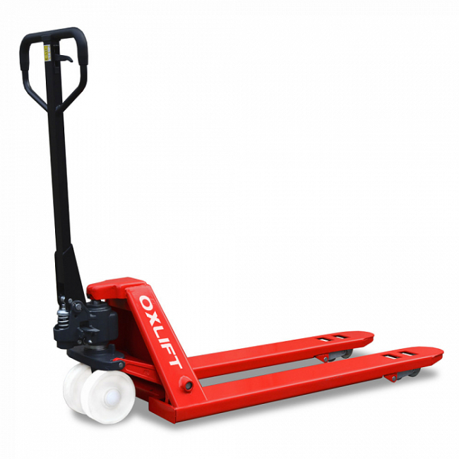 Ручная гидравлическая тележка OXLIFT OX40 4000 кг арт.701033 Ручная гидравлическая тележка OXLIFT OX40 4000 кг арт.701033