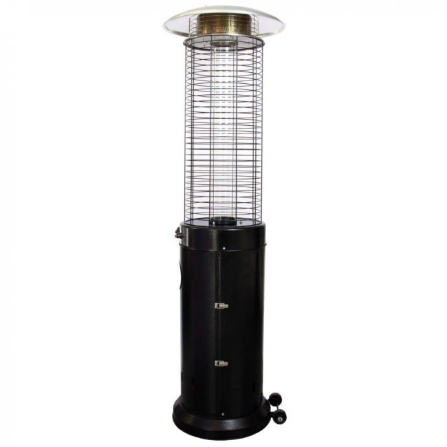 Уличный газовый обогреватель WWT 13D pro Black mini 1.87 м 