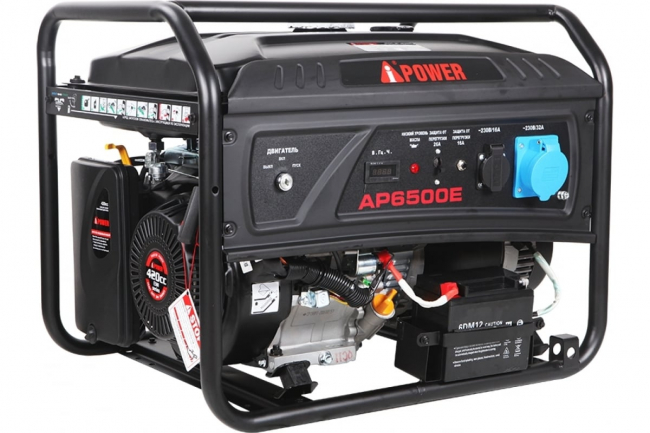 Генератор бензиновый A-iPower lite AP6500E Генератор бензиновый A-iPower lite AP6500E