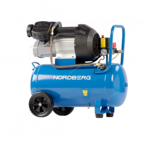  Компрессор поршневой NORDBERG  NCE50/360V V-образный 220В ресивер 50л 360л/мин