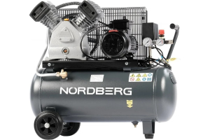  Компрессор поршневой NORDBERG  NCP50/420A 220В ресивер 50л 420л/мин