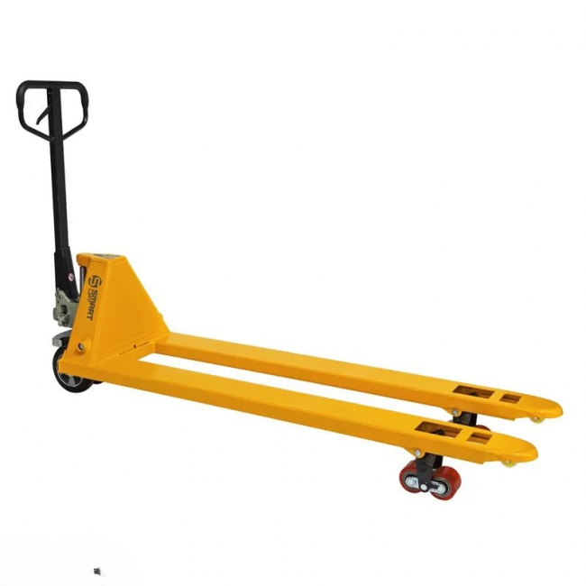 Гидравлическая тележка (рохля) SMARTLIFT (SMART) SD-L (BF25, г/п 2500 кг, 1500x550 мм, RDP, длинновильная) арт.60-5014 Гидравлическая тележка (рохля) SMARTLIFT (SMART) SD-L (BF25, г/п 2500 кг, 1500x550 мм, RDP, длинновильная) арт.60-5014