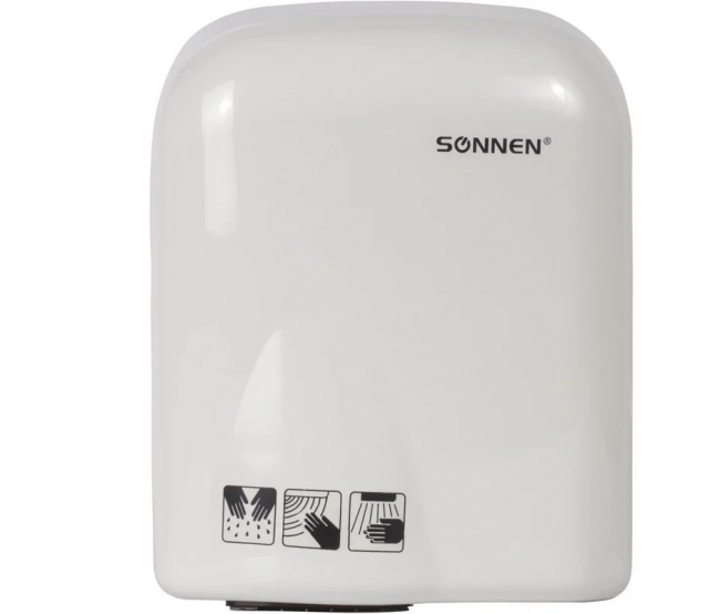Сушилка для рук SONNEN HD-165 арт.604191 Сушилка для рук SONNEN HD-165 арт.604191