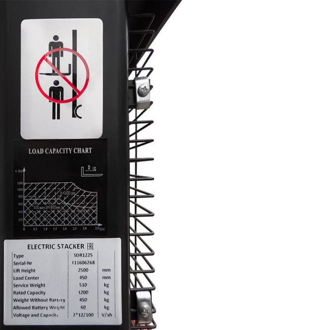 Самоходный штабелер PROLIFT SDR 1016 li-ion арт.SDR 1016 Li-ion Самоходный штабелер PROLIFT SDR 1016 li-ion арт.SDR 1016 Li-ion