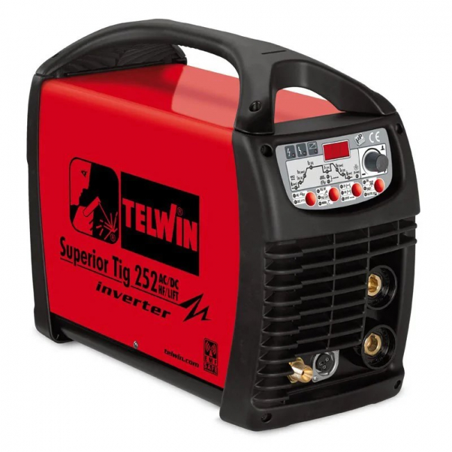 Сварочный аппарат Telwin SUPERIOR TIG 252 AC/DC HF/LIFT VRD Сварочный аппарат Telwin SUPERIOR TIG 252 AC/DC HF/LIFT VRD