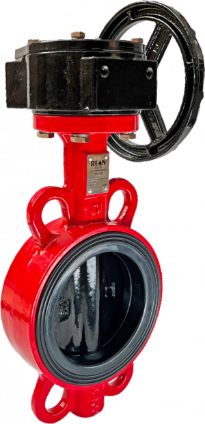 Дисковый поворотный затвор с алюминиевой рукояткой REON тип RSV83RED DN 500 PN 16 Дисковый поворотный затвор с алюминиевой рукояткой REON тип RSV83RED DN 500 PN 16