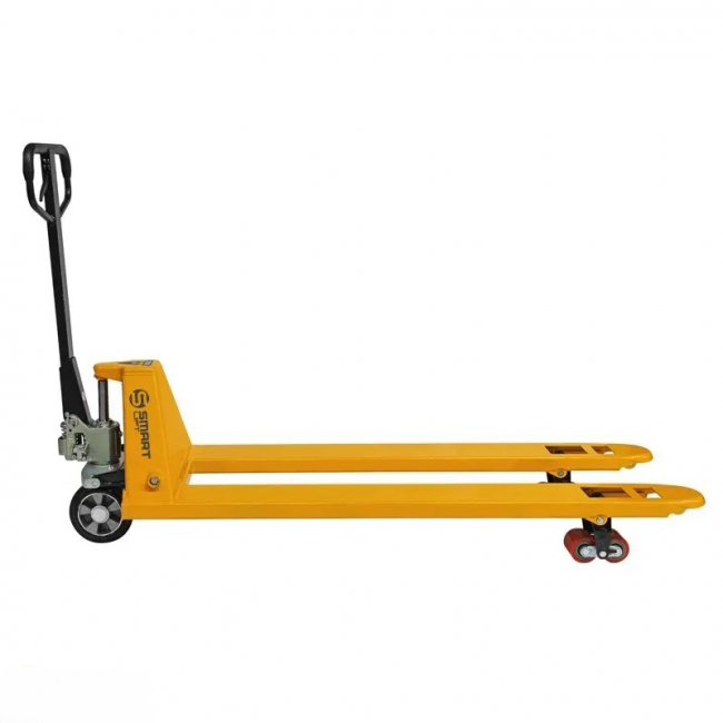 Гидравлическая тележка (рохля) SMARTLIFT (SMART) SD-L (BF25, г/п 2500 кг, 2000x550 мм, RDP, длинновильная) арт.60-5018 Гидравлическая тележка (рохля) SMARTLIFT (SMART) SD-L (BF25, г/п 2500 кг, 2000x550 мм, RDP, длинновильная) арт.60-5018