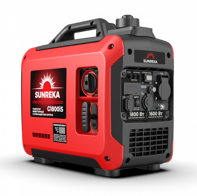 Бензиновый инверторный генератор SUNREKA G1800iS арт.211023 Бензиновый инверторный генератор SUNREKA G1800iS арт.211023