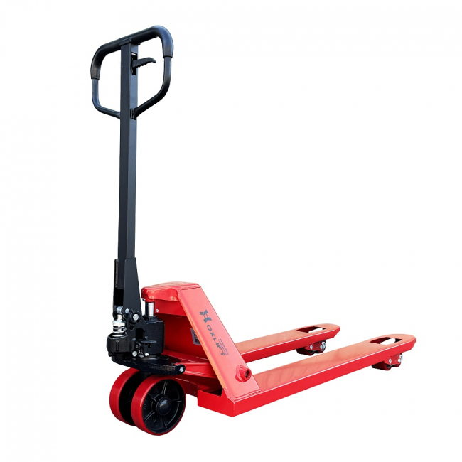 Ручная гидравлическая тележка OXLIFT AC25 2500 кг арт.701002 Ручная гидравлическая тележка OXLIFT AC25 2500 кг арт.701002
