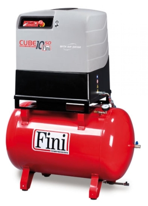 Винтовой компрессор на раме с прямым приводом FINI CUBE SD 710