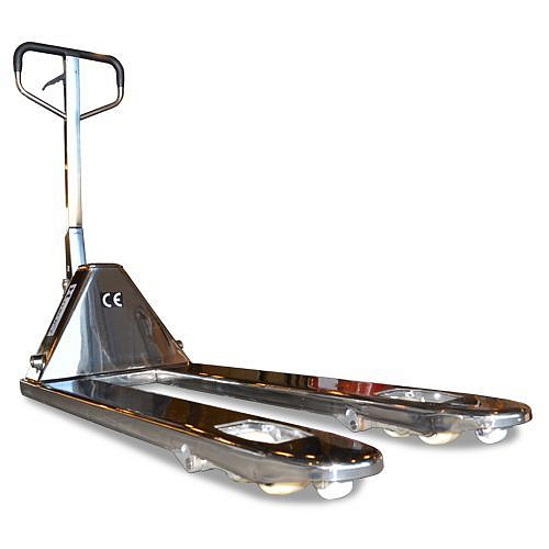 Ручная гидравлическая тележка из нержавеющей стали OXLIFT OX25-STEEL арт.700210 Ручная гидравлическая тележка из нержавеющей стали OXLIFT OX25-STEEL арт.700210