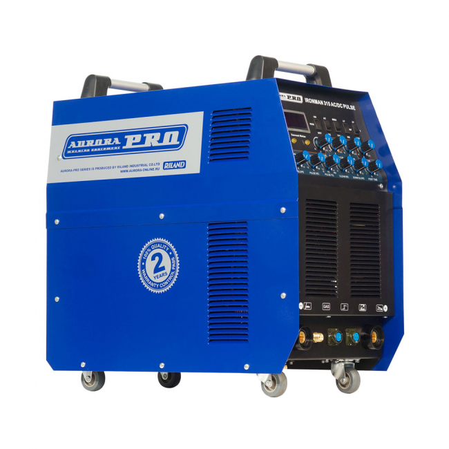 Индустриальный аппарат аргонодуговой сварки AuroraPRO IRONMAN 315 AC/DC PULSE (TIG+MMA) арт.7310057 Индустриальный аппарат аргонодуговой сварки AuroraPRO IRONMAN 315 AC/DC PULSE (TIG+MMA) арт.7310057