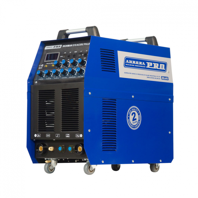 Индустриальный аппарат аргонодуговой сварки AuroraPRO IRONMAN 315 AC/DC PULSE (TIG+MMA) арт.7310057 Индустриальный аппарат аргонодуговой сварки AuroraPRO IRONMAN 315 AC/DC PULSE (TIG+MMA) арт.7310057