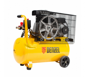 КОМПРЕССОР ВОЗДУШНЫЙ DENZEL BCI2300/50, 2, 3 КВТ, 50ЛИТРОВ, 400 Л/МИН  арт.58113