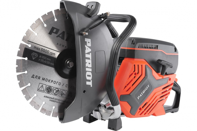 Бензорез PATRIOT Expert DSG 735M, 75сс, 4.8 л.с, 350мм