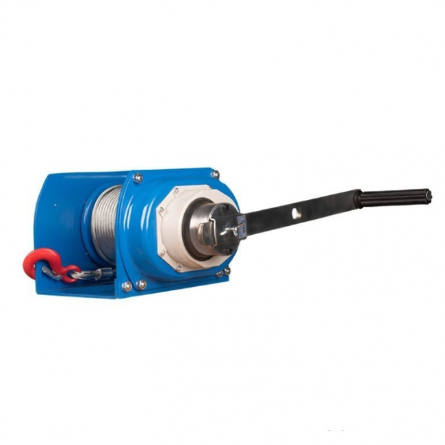 Лебедка ручная GEARSEN JHW г/п 0,5 т, длина каната  40 м арт.GJHW 05400
