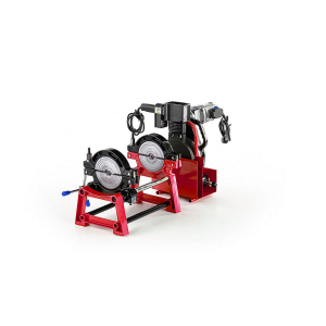 Стыковой сварочный аппарат  Gas Fusion RED-160V2 (40-160 мм) 2-х зажимный аппарат с фиксатором и механическим приводом арт.1.01605