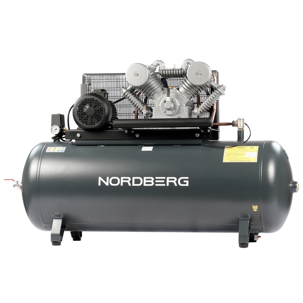 Компрессор поршневой NORDBERG NCP500/1000-16 с ременной передачей 380В, ресив. 500л, 1000л/мин Компрессор поршневой NORDBERG NCP500/1000-16 с ременной передачей 380В, ресив. 500л, 1000л/мин