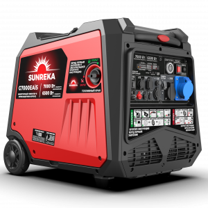 Бензиновый инверторный генератор SUNREKA G7000EAiS арт.211038