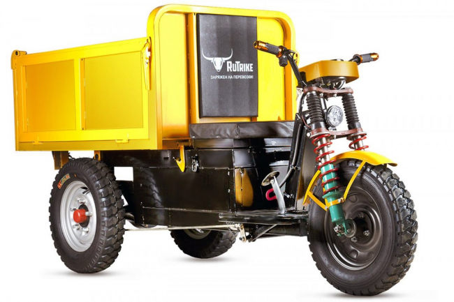 Самоходный строительный Бункер Rutrike «Самосвал» СТБ 500-У 60V1200W Самоходный строительный Бункер Rutrike «Самосвал» СТБ 500-У 60V1200W