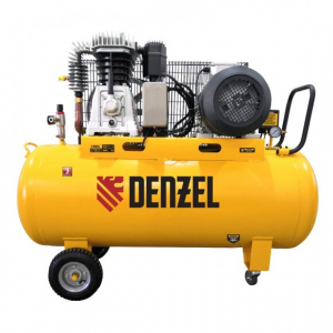 КОМПРЕССОР ВОЗДУШНЫЙ DENZEL BCI4000-T/200, 4, 0 кВт, 200 литров, 690 л/мин арт.58124