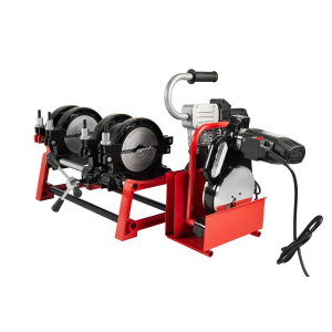 Стыковой сварочный аппарат  Gas Fusion RED-160V4 (40-160 мм) 4-х зажимный аппарат с фиксатором и механическим приводом арт.1.01602