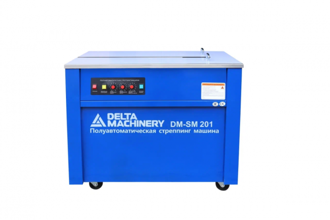 Полуавтоматическая стреппинг-машина DELTAMACHINERY DM SM-201 арт.05-4501 Полуавтоматическая стреппинг-машина DELTAMACHINERY DM SM-201 арт.05-4501