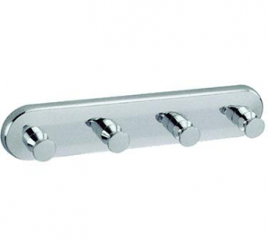 Вешалка c 4 крючками Nofer  Line глянцевая 16507.B