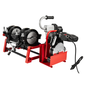 Стыковой сварочный аппарат Gas Fusion RED-250V4  (40-250 мм)  4-х зажиный аппарат с фиксатором и механическим приводом арт.1.02501