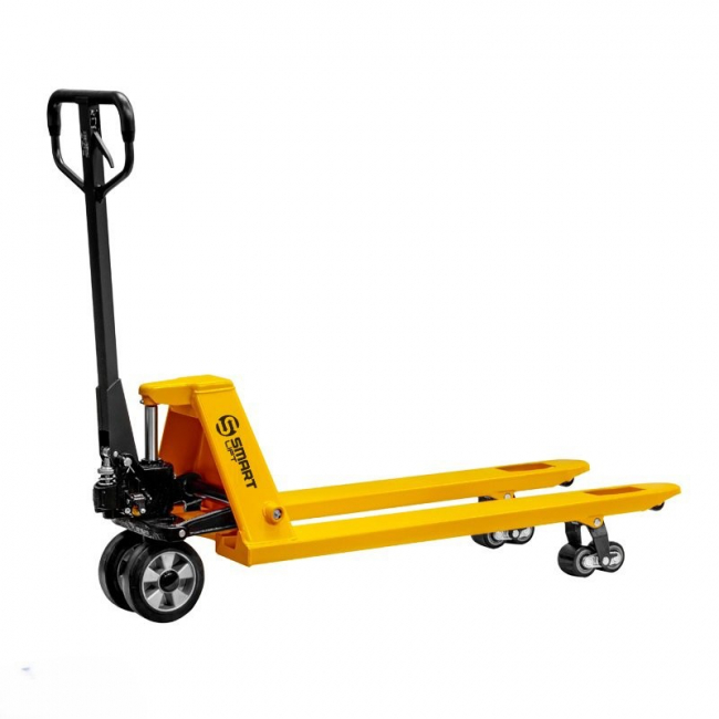 Гидравлическая тележка (рохля)  SMARTLIFT (SMART) SP (BF Premium, г/п 2500 кг, 1150x550 мм, RDP)  арт.60-5012		