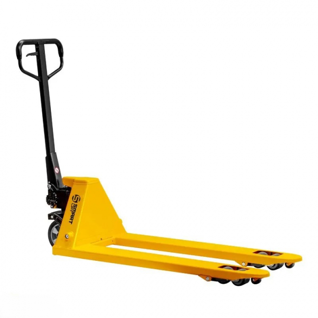 Гидравлическая тележка (рохля)  SMARTLIFT (SMART) SP (BF Premium, г/п 2500 кг, 1150x550 мм, RDP)  арт.60-5012		