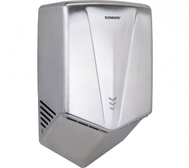 Сушилка для рук высокоскоростная SONNEN K2022A арт.607191 Сушилка для рук высокоскоростная SONNEN K2022A арт.607191