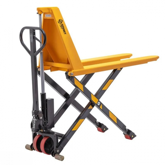 Гидравлическая тележка (рохля) SMARTLIFT (SMART) SD-HL (HLT10, г/п 1000 кг, 1150x550 мм, высокоподъемная 800 мм) арт.60-5035 Гидравлическая тележка (рохля) SMARTLIFT (SMART) SD-HL (HLT10, г/п 1000 кг, 1150x550 мм, высокоподъемная 800 мм) арт.60-5035