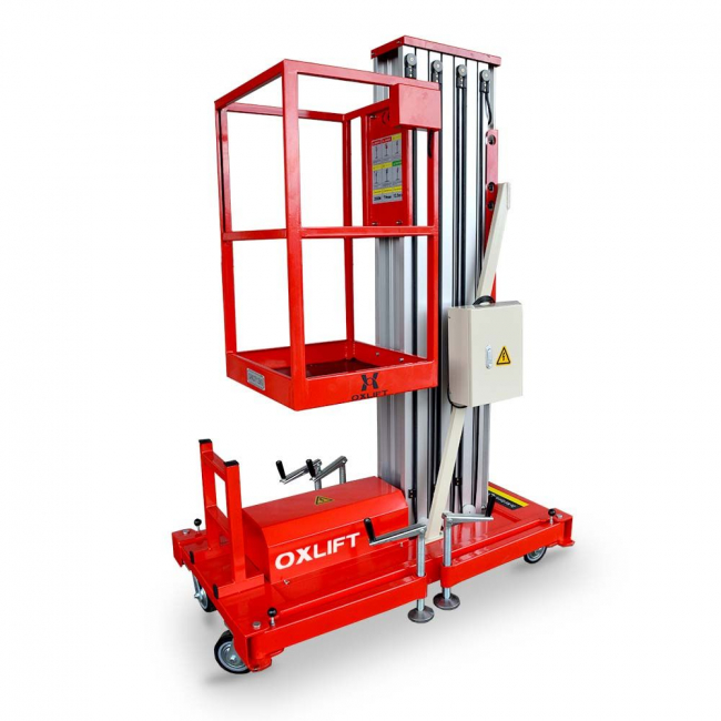 Телескопический подъемник OXLIFT ZX-1-060 6 м 125 кг арт.700096 Телескопический подъемник OXLIFT ZX-1-060 6 м 125 кг арт.700096