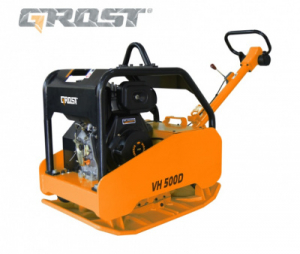 Виброплита реверсивная GROST VH 500D (Дизель) арт.213112