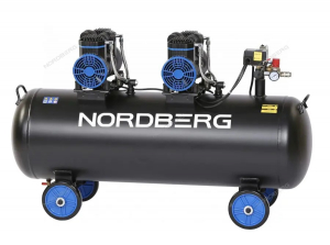  Компрессор   NORDBERG  NCEO135/500 безмасляный 220 В, ресивер 135 л, 500 л/мин