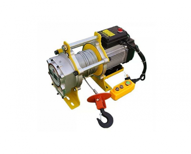 Лебедка TOR CD-200/400-A (KCD-200/400 kg, 380 В) с канатом 60 м  (алюминиевый корпус) арт.1023994
