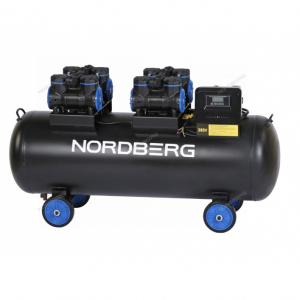 Компрессор  NORDBERG   NCEO300/1000  безмасляный 380 В, ресивер 300 л, 1000 л/мин