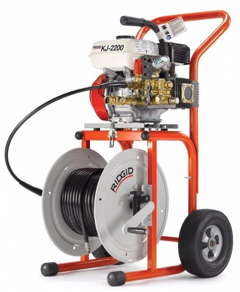 Гидродинамическая прочистная машина Ridgid KJ-2200 Гидродинамическая прочистная машина Ridgid KJ-2200